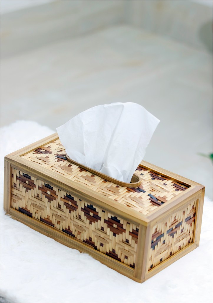 Bamboo Tissue Box