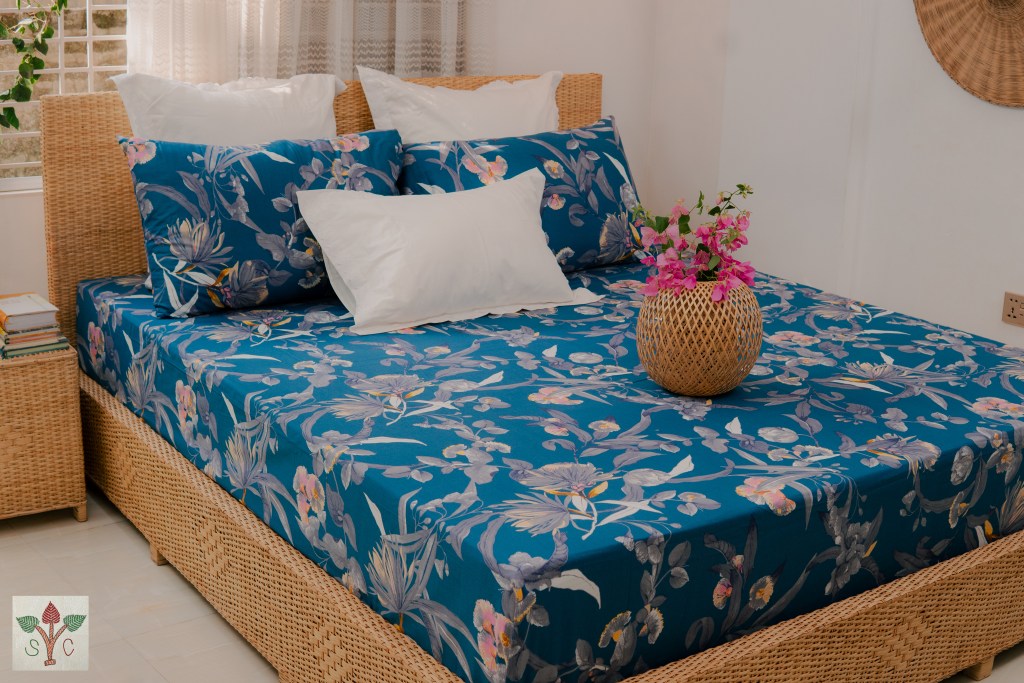 Dark Turquoise Blue Bedding