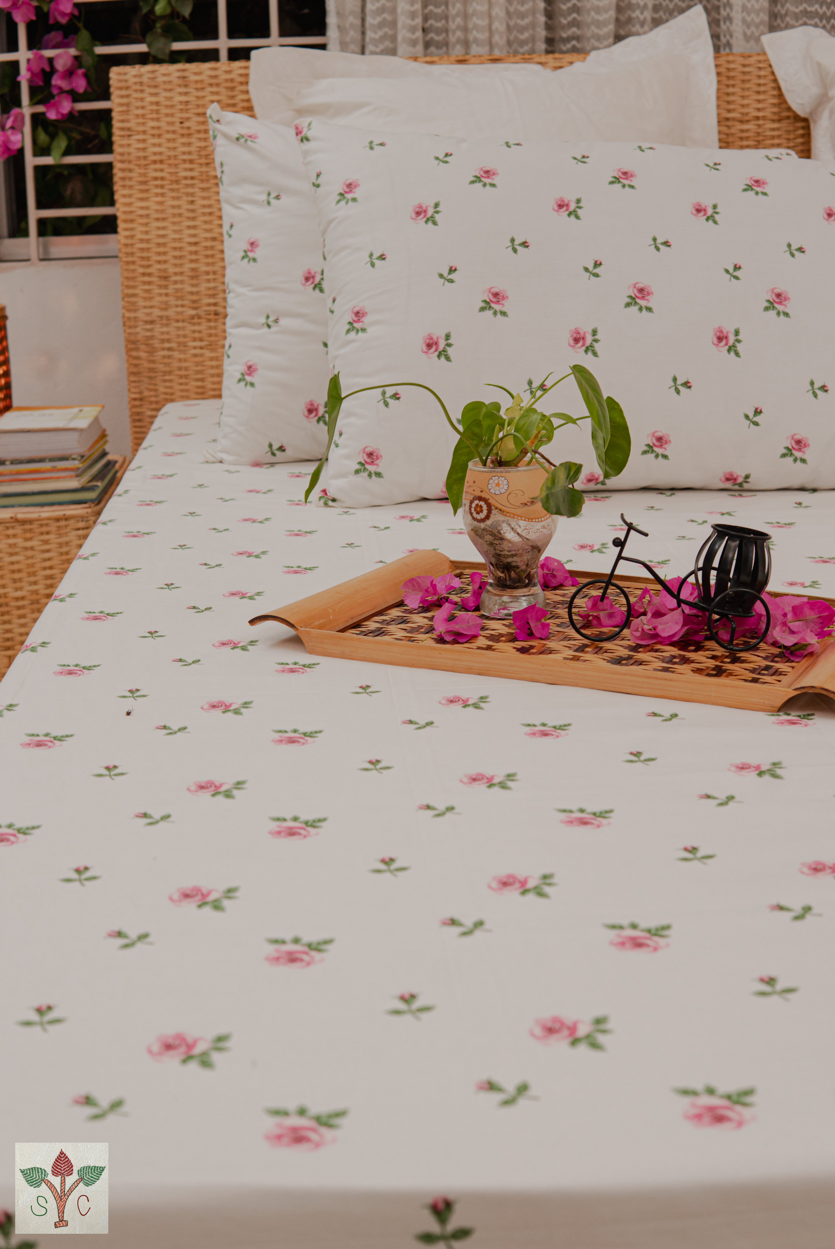 Pink Flowers Bedding - Image 5